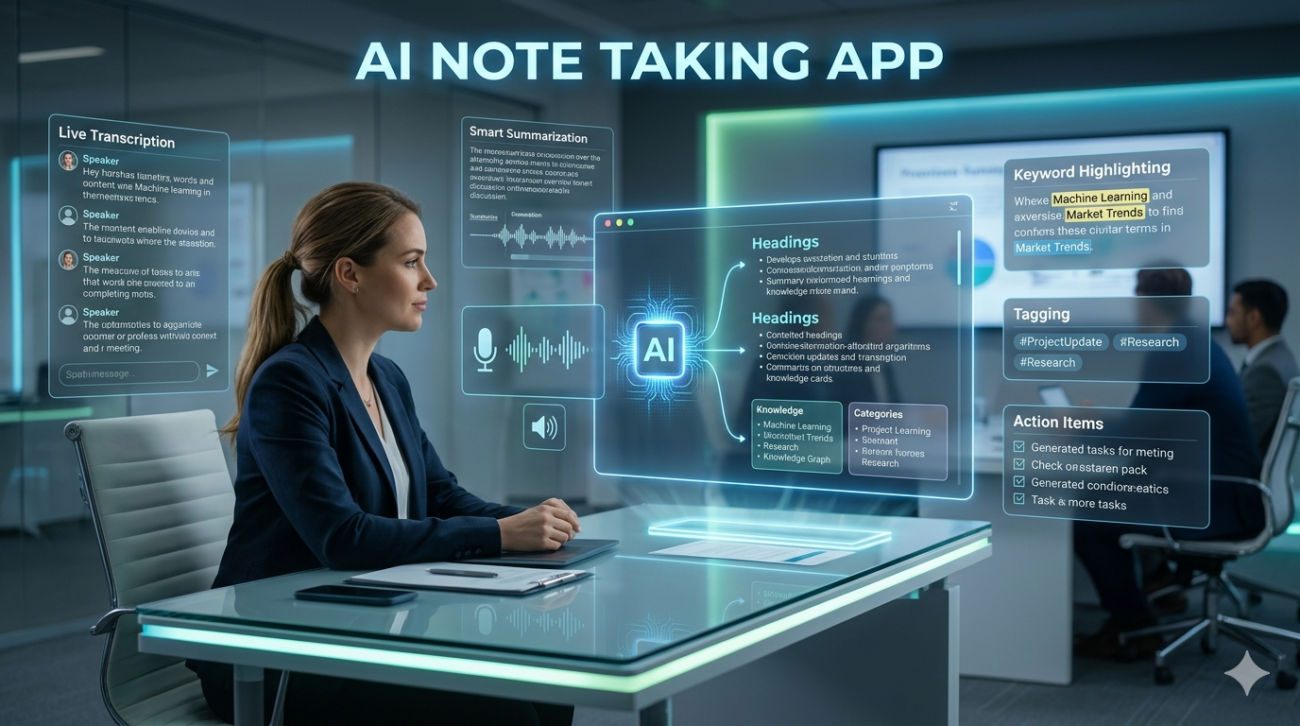 AI Note Taking App