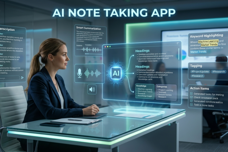 AI Note Taking App
