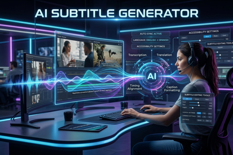 AI Subtitle Generator